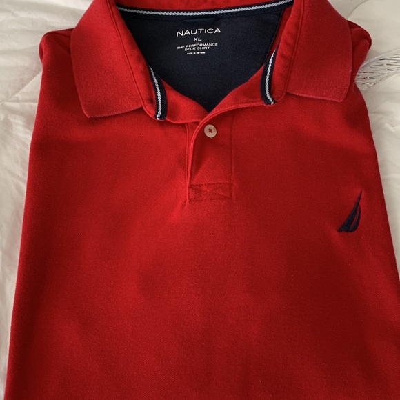 Nautica men’s short sleeve performance deck shirt - Picture 3 of 3